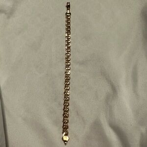 New Gold S- Shaped Chain Bracelet